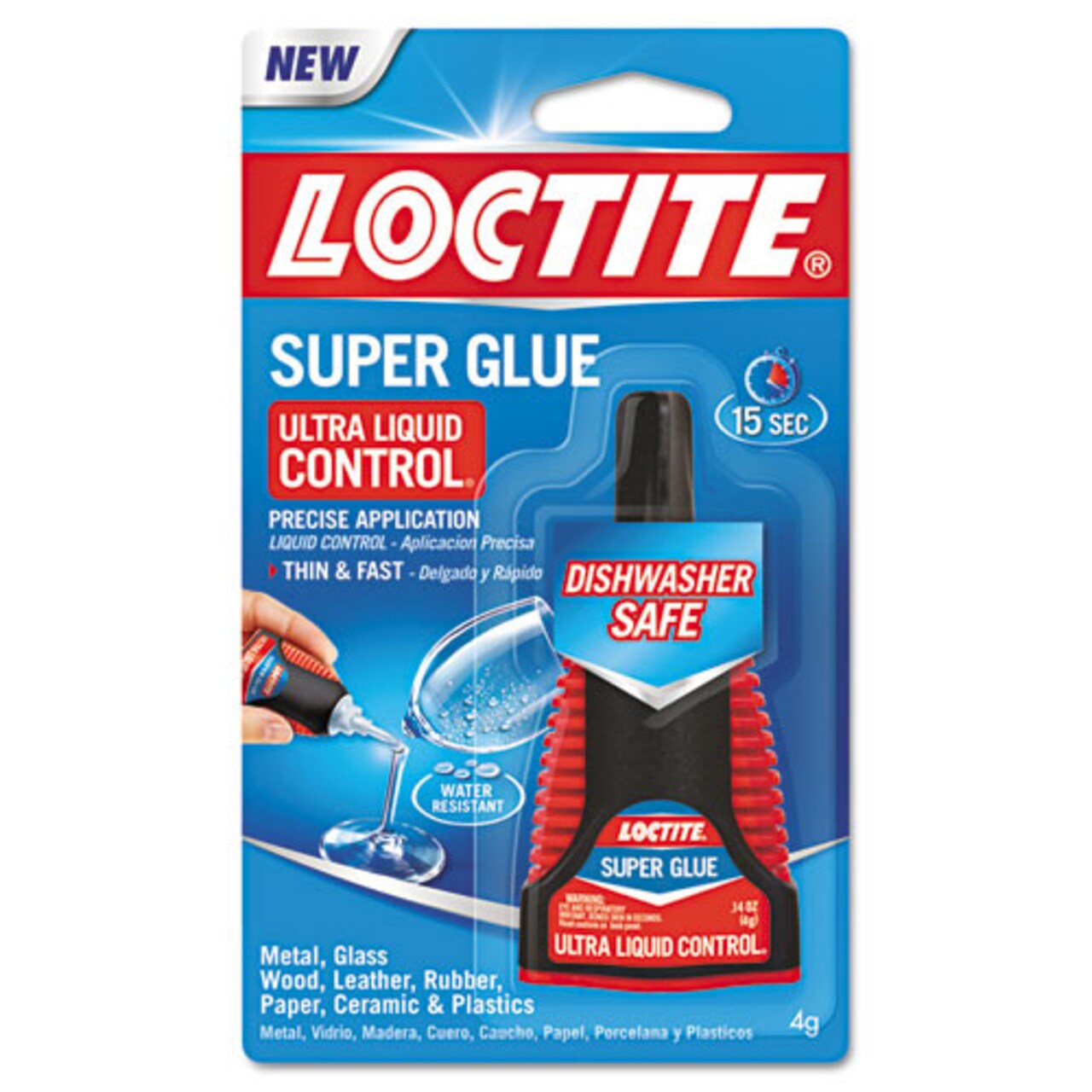Loctite 0.14 oz. Ultra Liquid Control Super Glue - Dries Clear